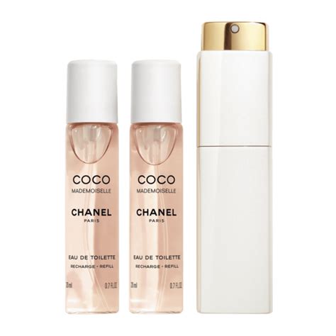 chanel coco mademoiselle 3x20 edp twist and spray